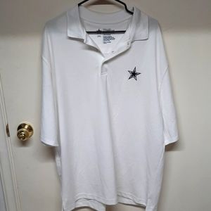 Dallas cowboys collared tee shirt